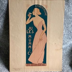 RARE French Nouveau Vintage Art Poster 1895🔥SOLD🔥